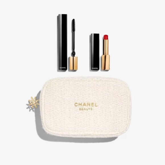 Chanel Holiday 2024 ULTIMATE ALLURE Gift Set Lipstick Mascara New in Hand - Picture 1 of 16